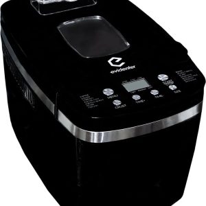 Evidenter Broodbakmachine BM800 met 14 digitale voorgeprogrammeerde bakprogramma’s – Timer & Warmhoudfunctie – Rozeinen/Noten dispenser.
