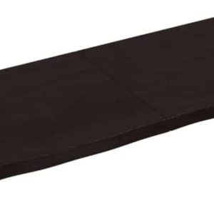 vidaXL – Wandschap – behandeld – massief – eikenhout – donkerbruin