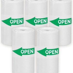 5 Rollen Sticker Pocket Printer Papier – Voor Mini Printer – Thermisch Papier Mini Printer – Navulling Mini Printer – Navulling Pocket Printer
