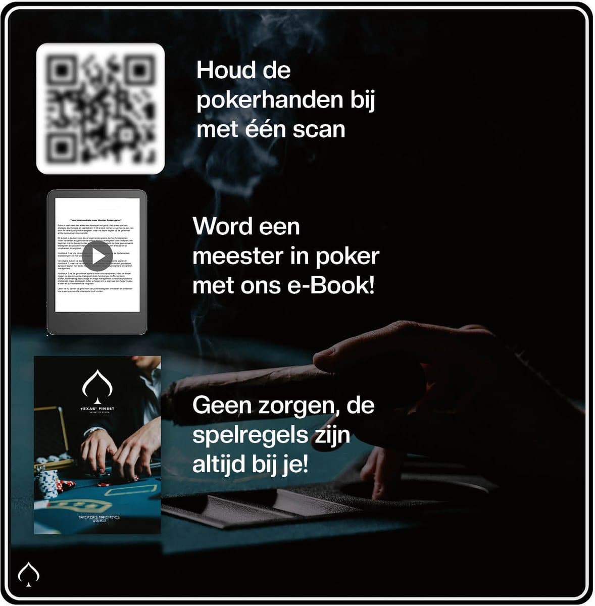 Texas’ Finest Matt Black Pokerset 300 Fiches – Casino Speelkaarten - Afbeelding 3