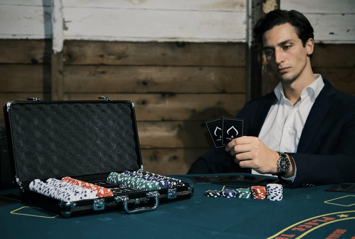 Texas’ Finest Matt Black Pokerset 300 Fiches – Casino Speelkaarten - Afbeelding 8