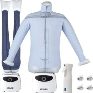 Brosmen Smooth Air Strijkpop voor hemden en broeken – Strijkmachine – Strijkdroger – Strijksysteem – Strijkijzer – Wasdroger – Inclusief Spray Fles