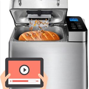 Fornello Supremo Broodbakmachine – Uitlegvideo’s – PFAS vrij – Keramisch – Broodmachine – Glutenvrij