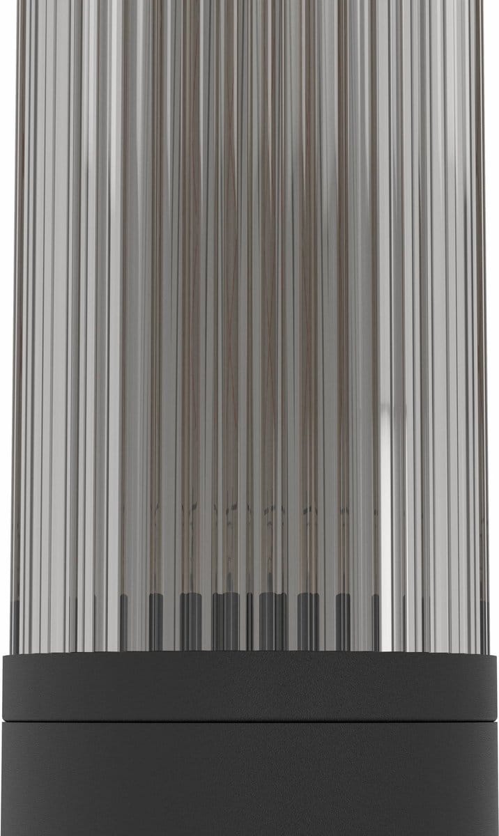 EGLO Salle Sokkellamp staande lamp Buiten – E27 – 46.5 cm – Smoke – Zwart - Afbeelding 3