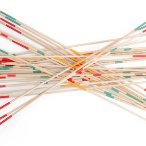 BS Toys Mikado – Grote Stokken – Hout – Buitenspeelgoed – Familiespel – Cadeau kind