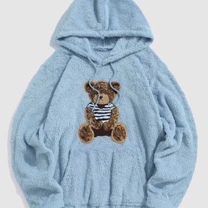 Dames comfortabele winter hoodie van spandex