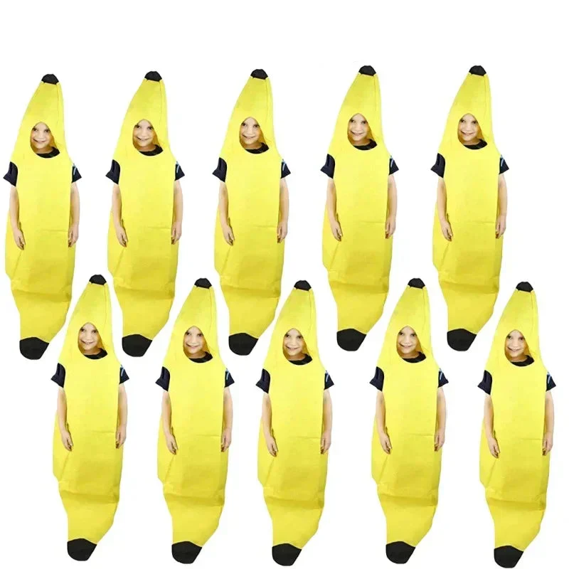 Geel Bananenkostuum voor Heren – Grappig Outfit voor Carnaval, Halloween & Themafeesten - Afbeelding 9