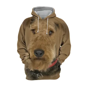 Unisex Honden Hoodie | Airedale Terrier