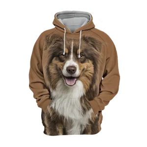 Unisex Honden Hoodie | Australian Shepherd Smile