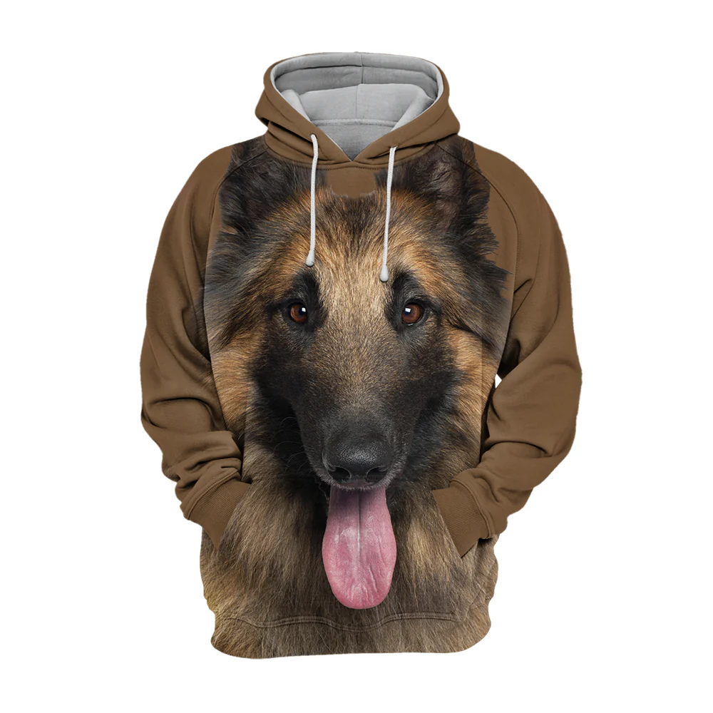 Unisex Honden Hoodie | Belgian Shepherd Tervuren - Afbeelding 2