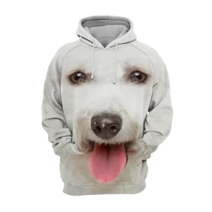 Unisex Honden Hoodie | Bichon Maltezere Frise