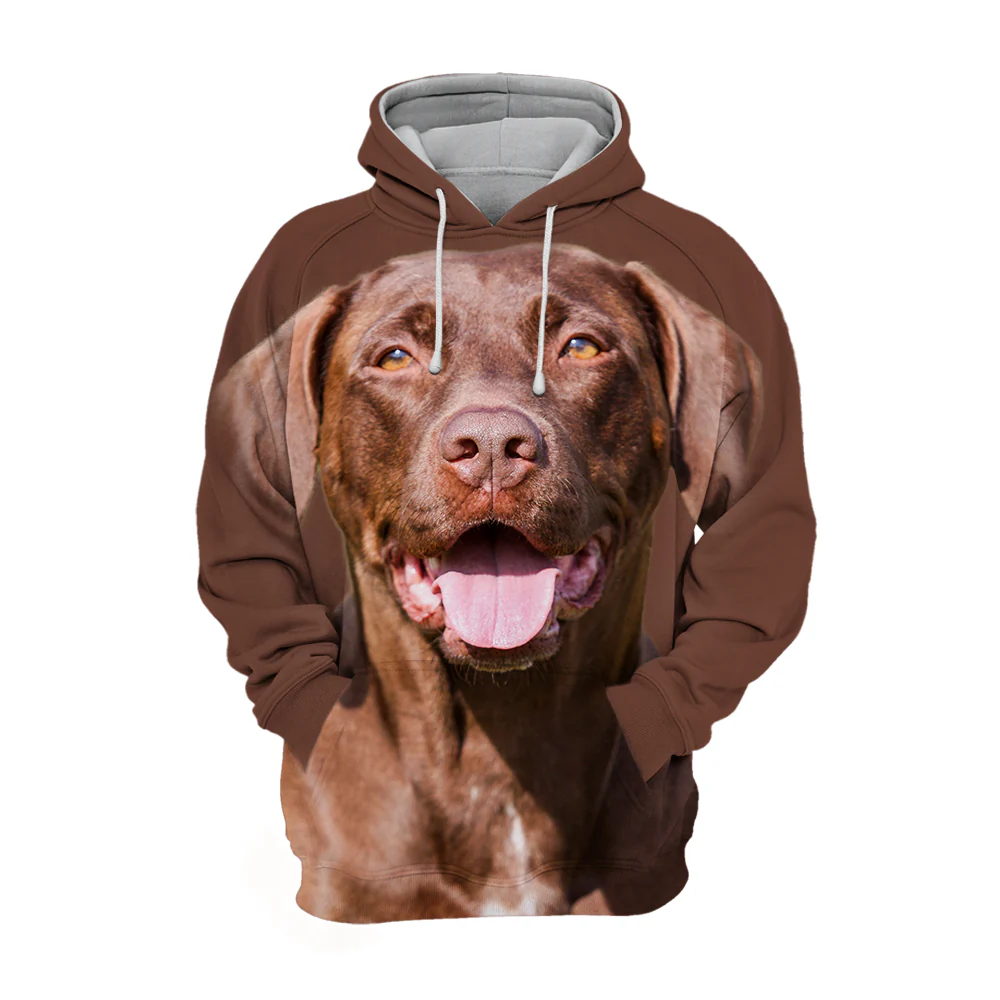Unisex Honden Hoodie | Catahoula Leopard - Afbeelding 2
