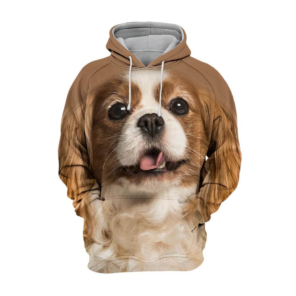 Unisex Honden Hoodie | Cavalier King Charles Spaniel - Afbeelding 2