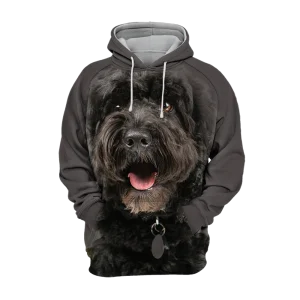 Unisex Honden Hoodie | Cockapoo Zwart