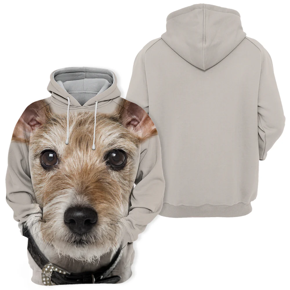 Unisex Honden Hoodie | Crossbreed Dog - Afbeelding 3