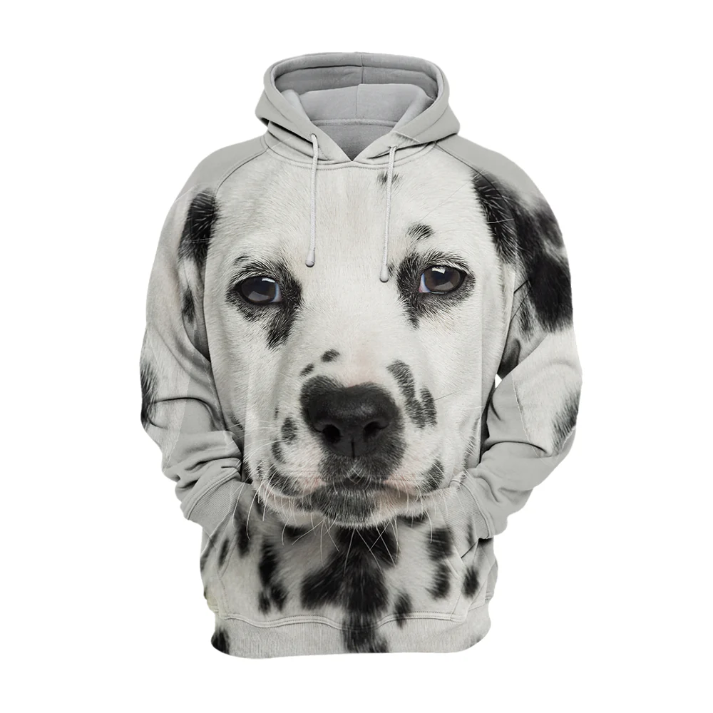 Unisex Honden Hoodie | Dalmatian Puppy - Afbeelding 2