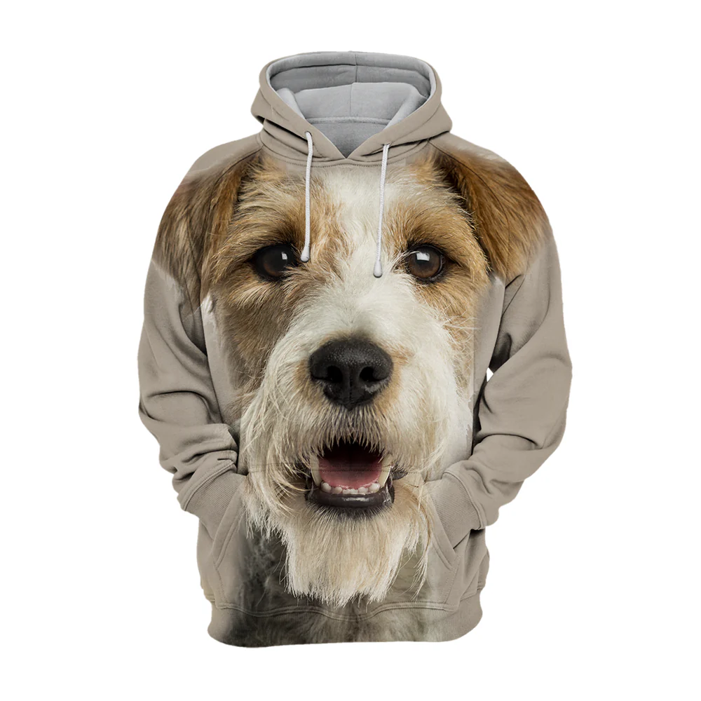 Unisex Honden Hoodie | Fox Terrier - Afbeelding 2