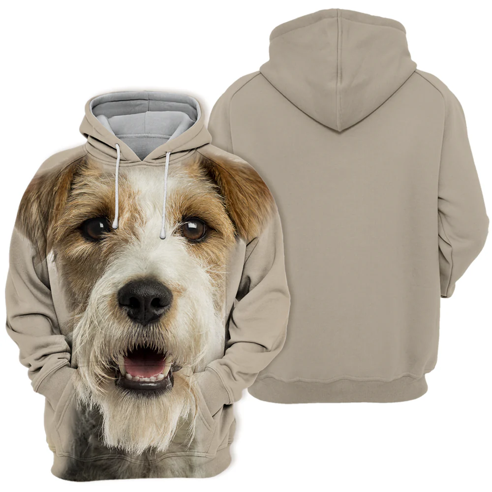 Unisex Honden Hoodie | Fox Terrier - Afbeelding 3