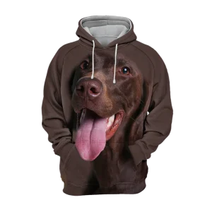 Unisex Honden Hoodie | German Shorthaired Pointer Happy