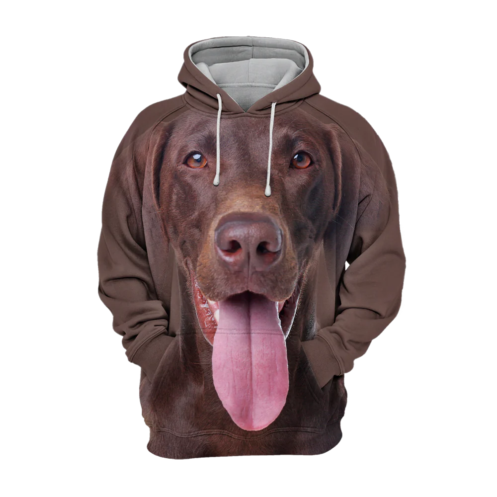 Unisex Honden Hoodie | German Shorthaired Pointer Laugh
