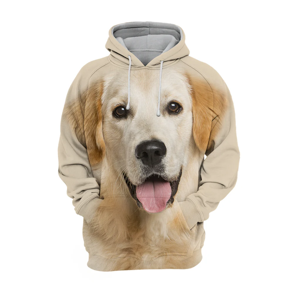 Unisex Honden Hoodie | Golden Retriever Lovely - Afbeelding 2