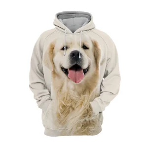 Unisex Honden Hoodie | Golden Retriever Smile