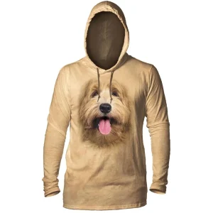 Unisex Honden Hoodie | Labradoodle Big Face