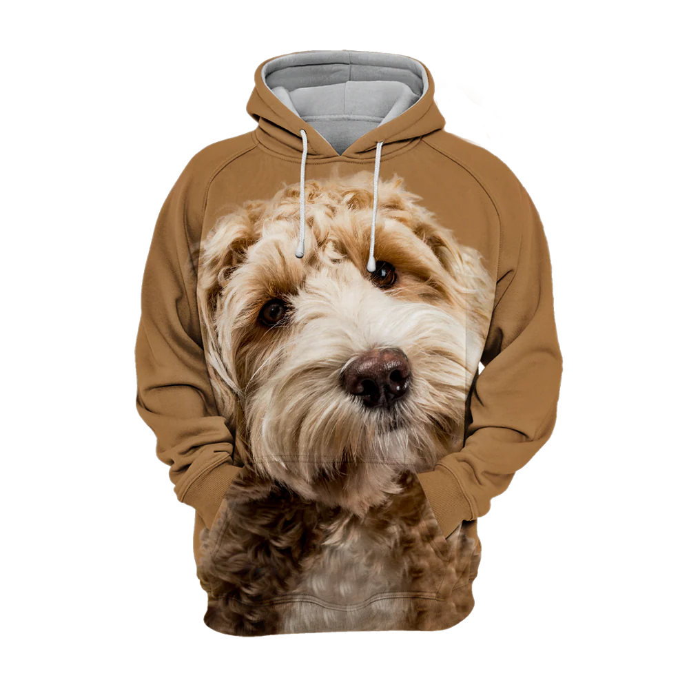 Unisex Honden Hoodie | Labradoodle Goldendoodle - Afbeelding 2