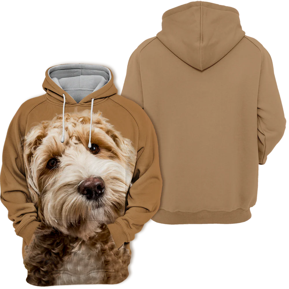 Unisex Honden Hoodie | Labradoodle Goldendoodle - Afbeelding 3