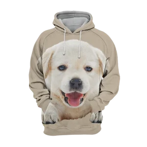 Unisex Honden Hoodie | Labrador Retriever Puppy