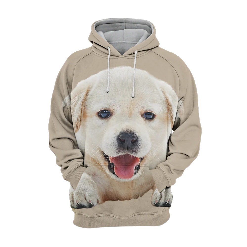Unisex Honden Hoodie | Labrador Retriever Puppy