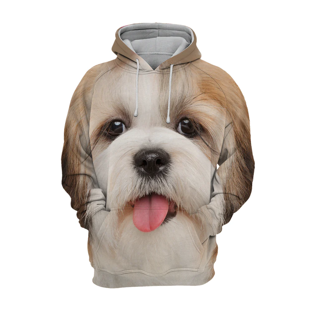 Unisex Honden Hoodie | Shih Tzu Dog Puppy - Afbeelding 2
