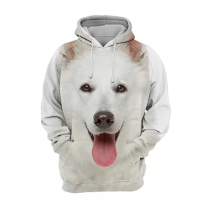 Unisex Honden Hoodie | Swiss Shepherd Wit