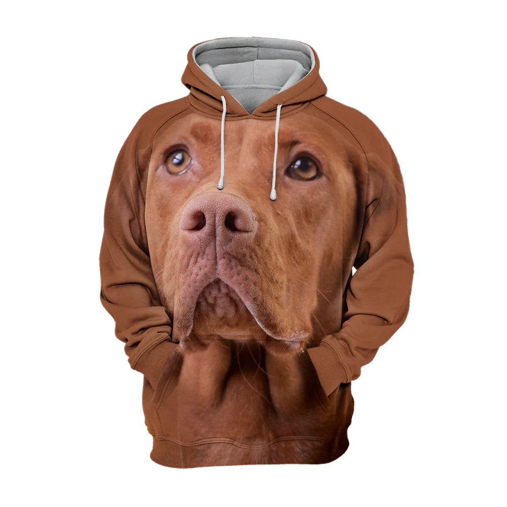 Unisex Honden Hoodie | Vizsla Hungarian Adorable