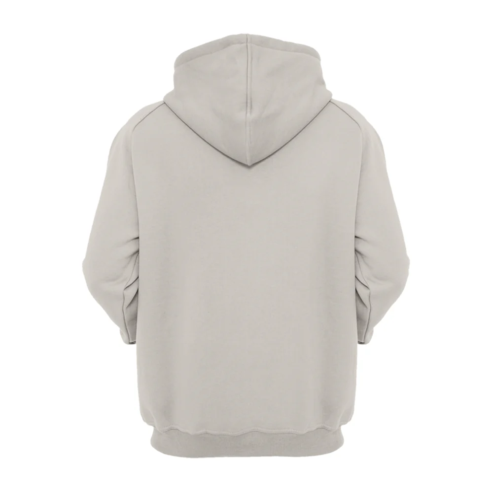 Unisex Honden Hoodie | Wit Mixed Breed Poodle Smile - Afbeelding 4