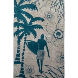 Velours strandlaken Surf Vibe