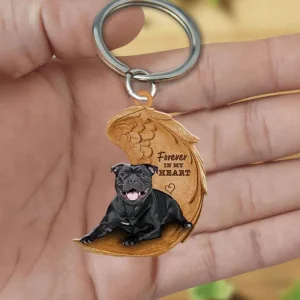 Zwarte Staffordshire Bull Terrier | Voor Altijd in Mijn Hart
