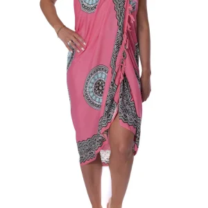 Sarong roze/mint